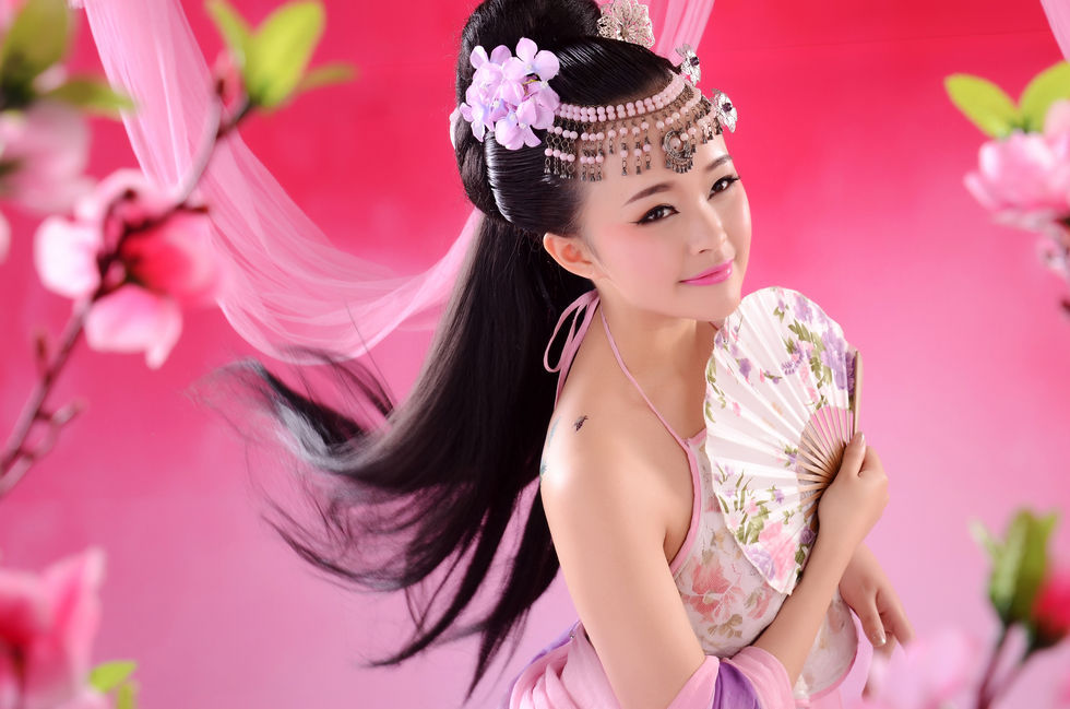 风中的风铃的图片