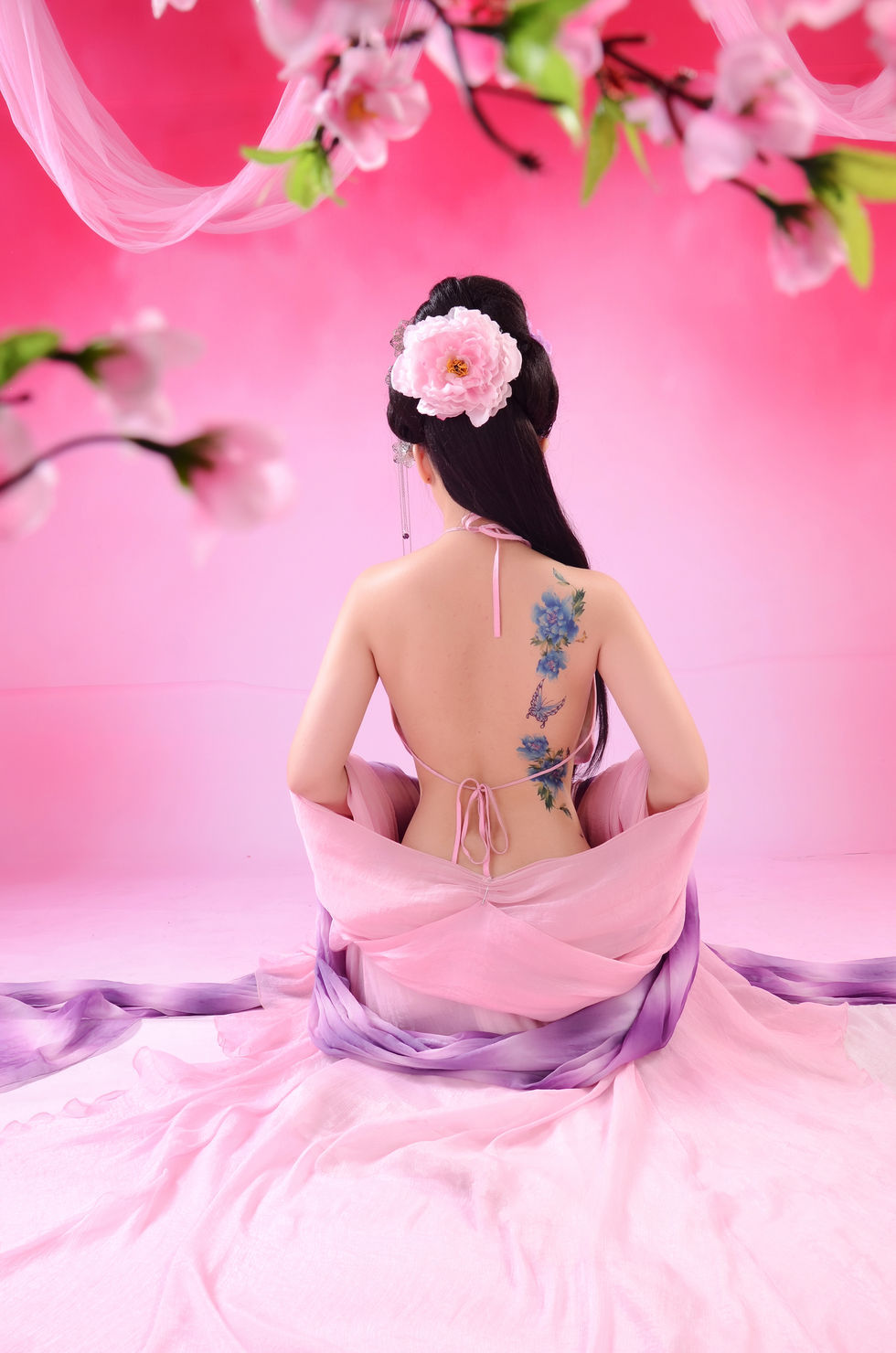 风中的风铃的图片