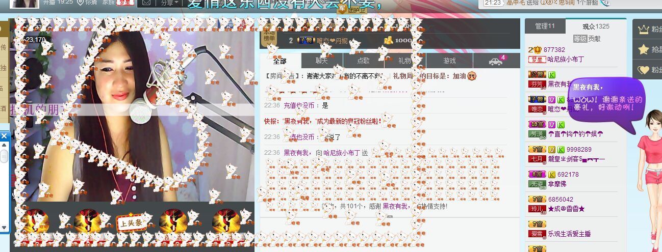 哈尼小布的主播照片