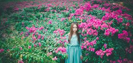 桂林花海主播照片