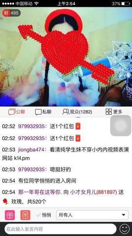 小才女月儿主播照片