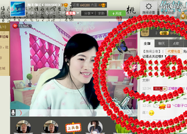 @翎云主播照片