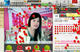 @翎云主播照片