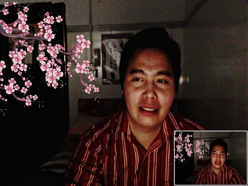 ``蓝董``主播照片