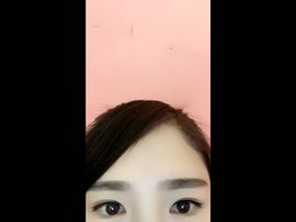 大圆脸。主播照片