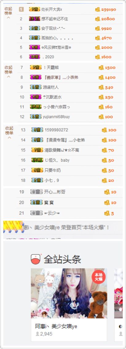 小啊惠i主播照片