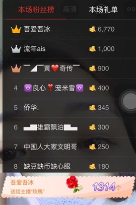 你的冰心回来了主播照片