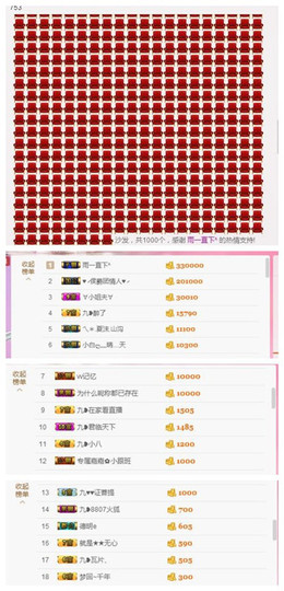九小九，主播照片