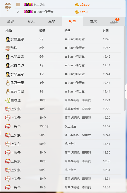 依妹求过任务！主播照片