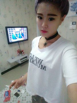 上官，菲儿主播照片