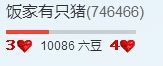 饭家有只猪主播照片