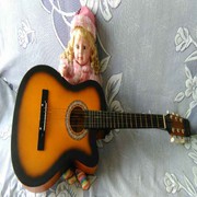爱吉他的女孩的头像