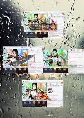 辣妈蓝魔主播照片