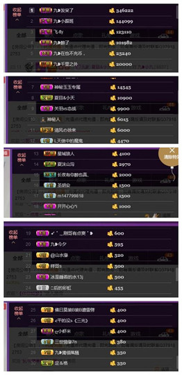 九小九，主播照片