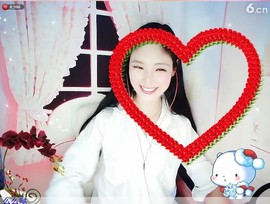 爱笑的静静主播照片