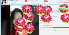 有一个小美妞主播照片
