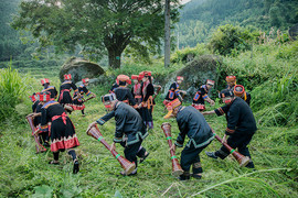 大瑶山里的生态庄园主播照片