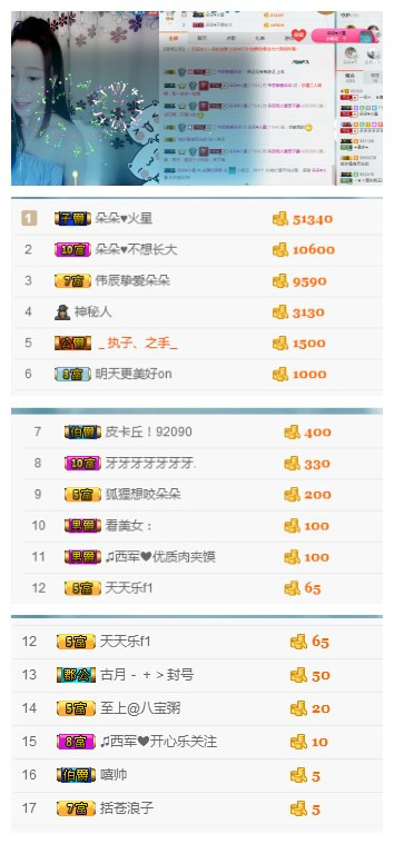 一朵〆、?喜安靜~的主播照片