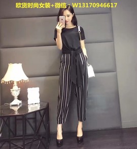 欧货时尚女装主播照片