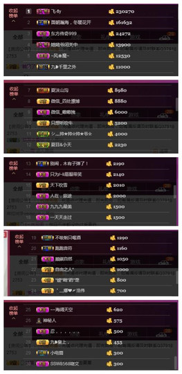 九小九，主播照片