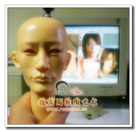 魏君丽雕像艺术主播照片