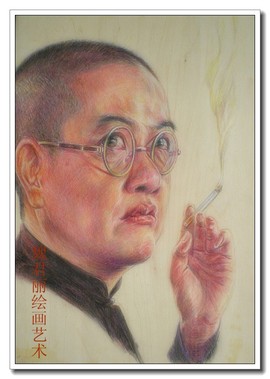 魏君丽雕像艺术主播照片