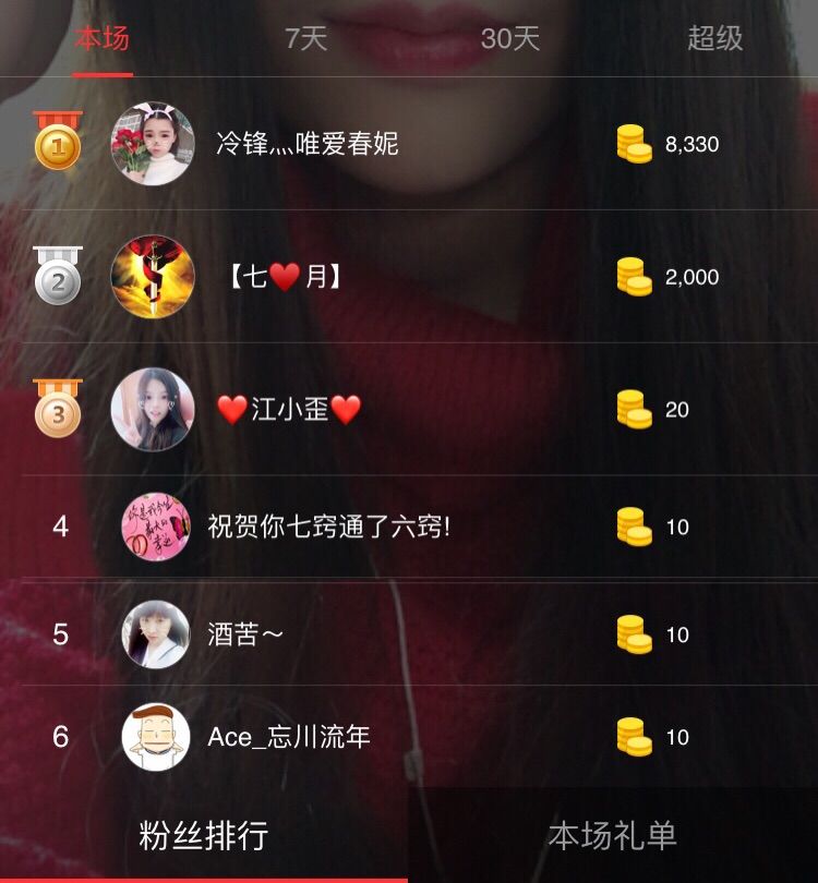 小妮子~主播照片