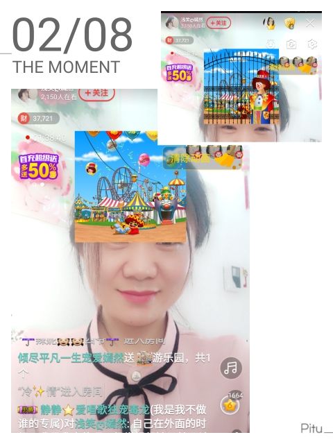浅笑“@嫣然主播照片