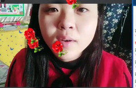 傅园慧.主播照片