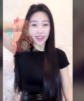 傅园慧.主播照片