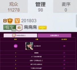 小小扁主播照片