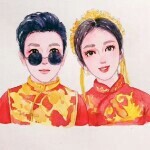 smile客官楼上请海报