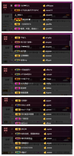 九小九，主播照片