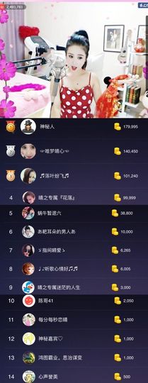 魅丽晴儿主播照片