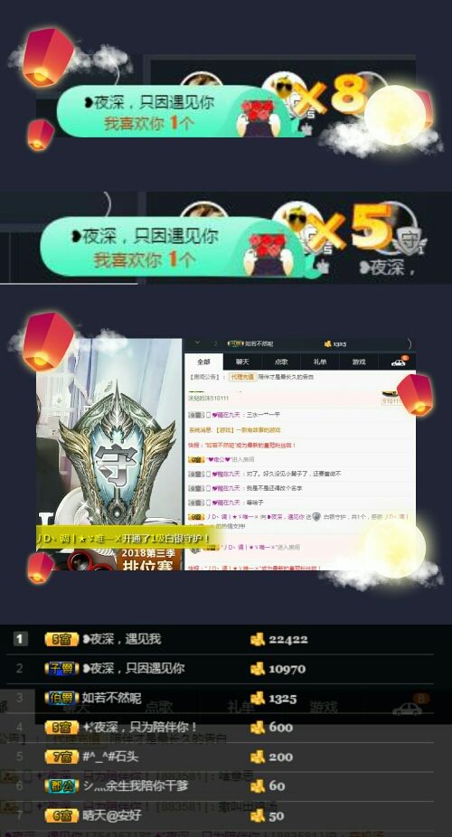 ?夜深，遇見你的主播照片