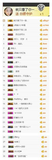 冰美感恩有你主播照片