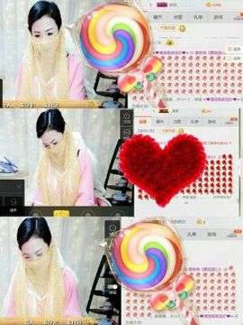 蓝微微主播照片