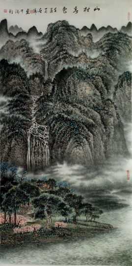 甲景书画苑主播照片