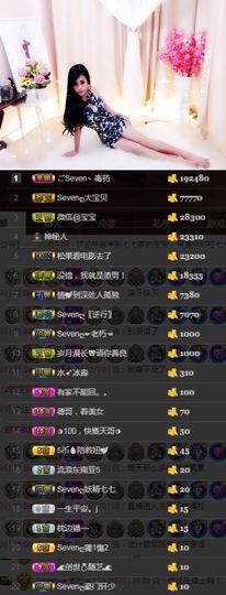 Sevenღ你七七呀主播照片