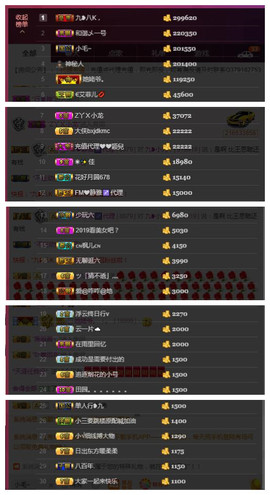 九小九，主播照片