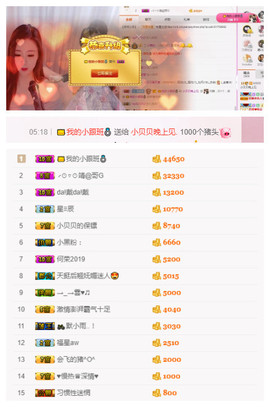 小贝贝ღ6080主播照片