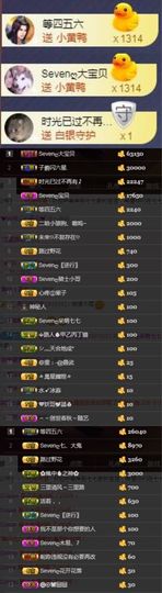 Sevenღ你七七呀主播照片