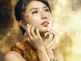 站在地球上看月亮主播照片