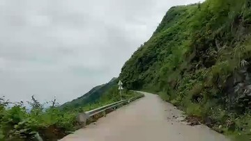 大自然山上