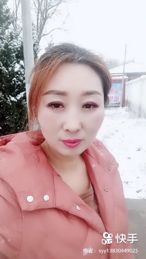 我的家乡下雪了