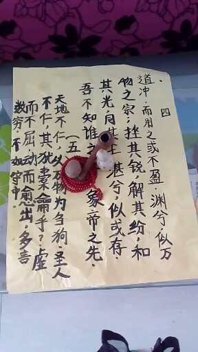 我写的字