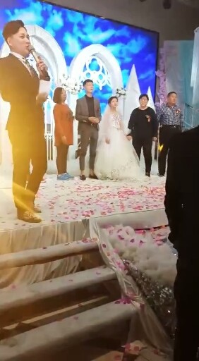 年底12月27大婚礼订婚结束了