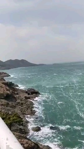 风小了