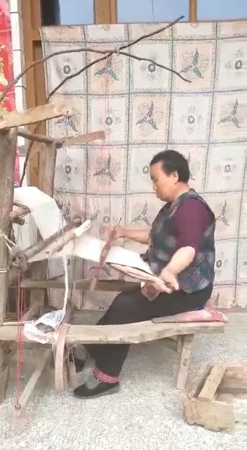 布是怎样织成的