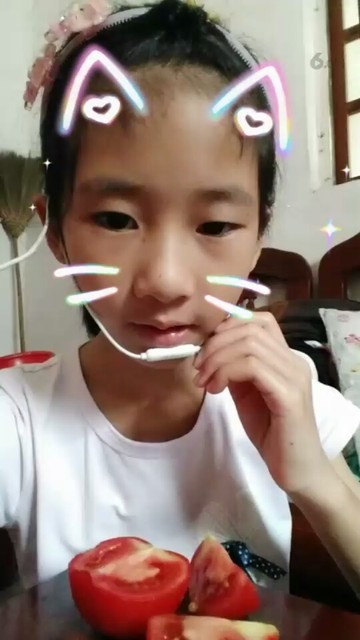 生吃西红柿声控